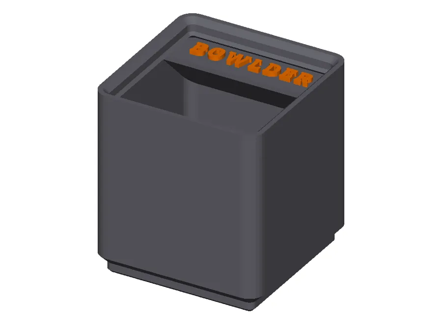 Scoop Bin 1x1 – design render