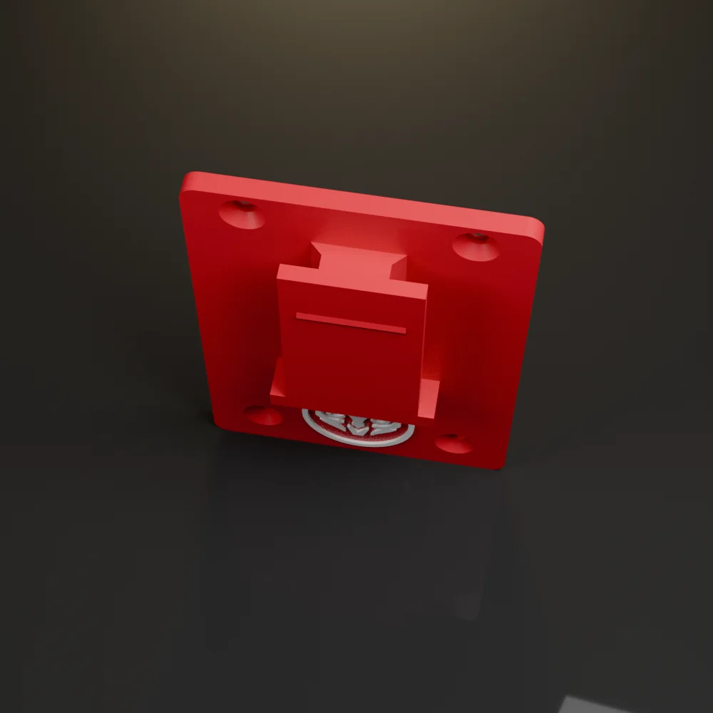Battery holder 1x – fits Milwaukee M18 – design render