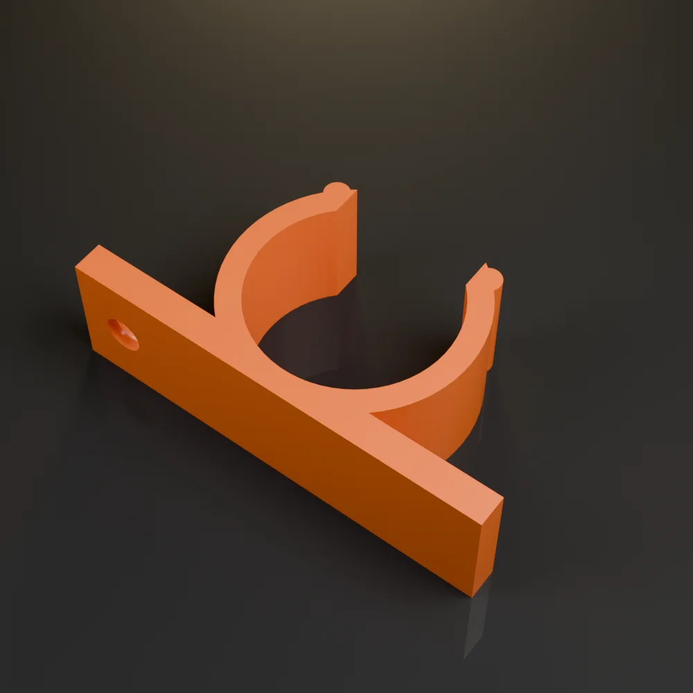 Cable tidy clips (12mm and 25mm) – design render